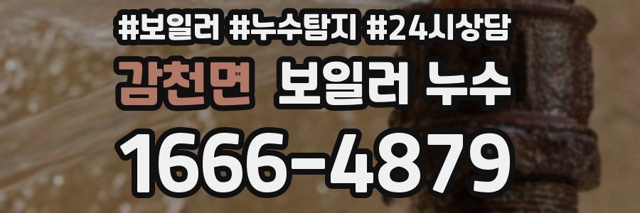 감천면 누수탐지