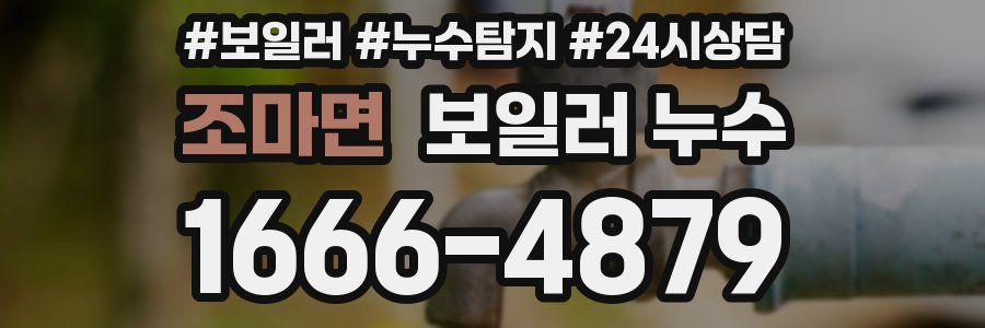 조마면 누수탐지