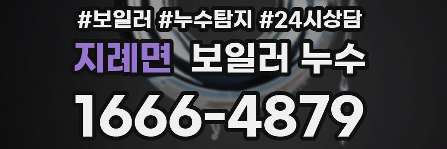 지례면 누수탐지