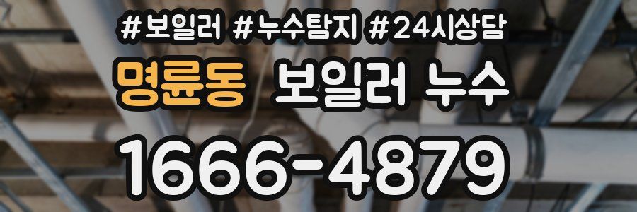 명륜동 누수탐지