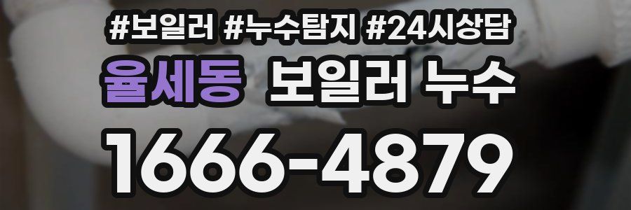 율세동 누수탐지