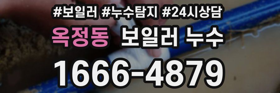 옥정동 누수탐지