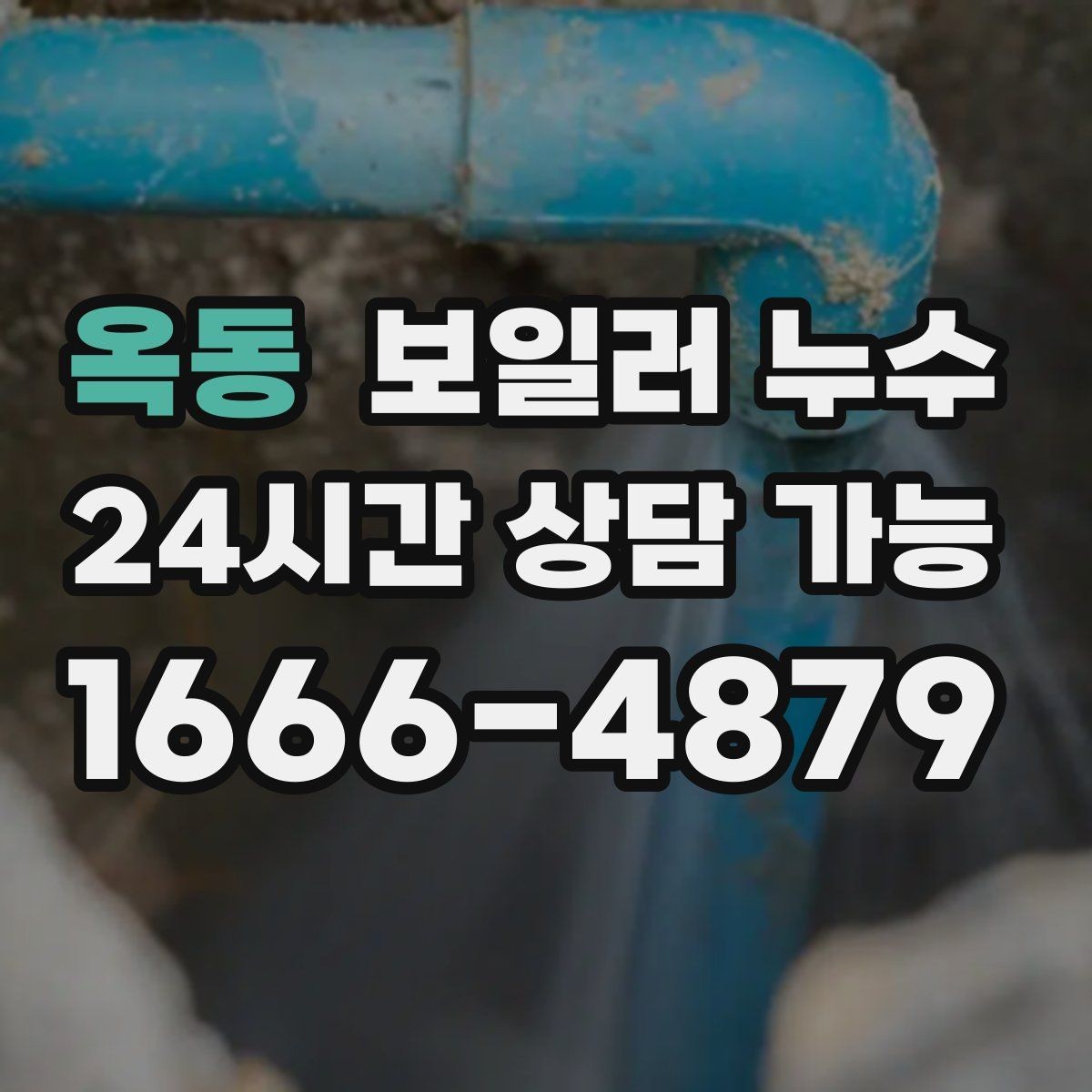 옥동 보일러 누수 보일러실 바닥 물기가 계속 남아 있을 때