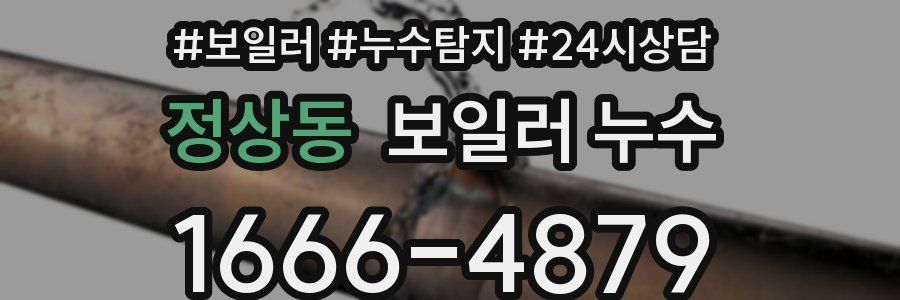 정상동 누수탐지