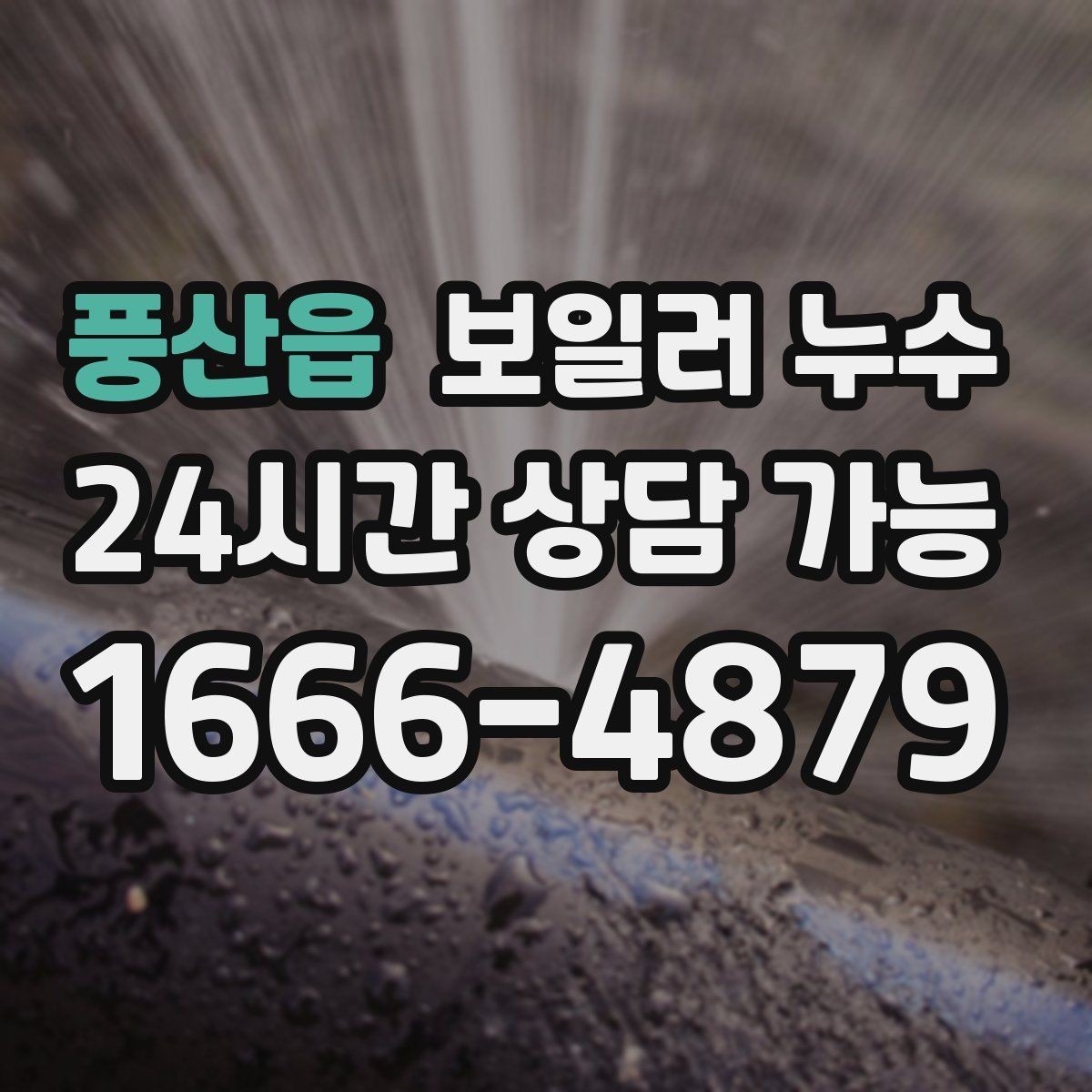 풍산읍 보일러 누수 리모델링 후 생긴 젖음 대응