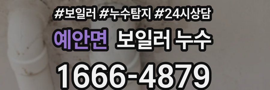 예안면 누수탐지