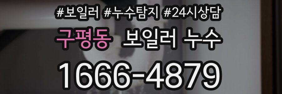 구평동 누수탐지