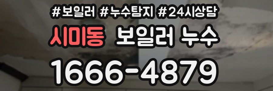 시미동 누수탐지