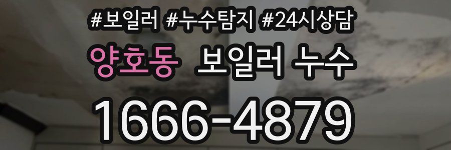 양호동 누수탐지