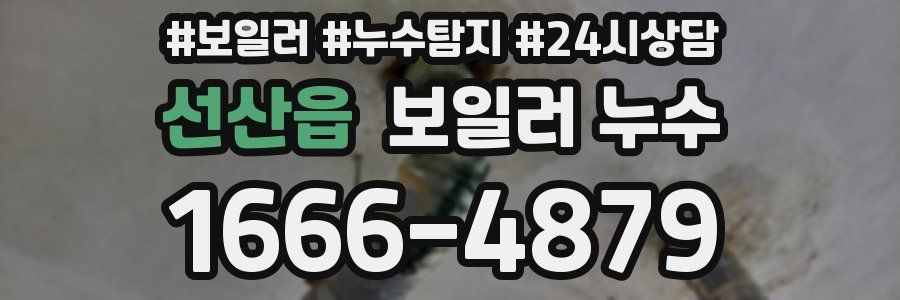 선산읍 누수탐지