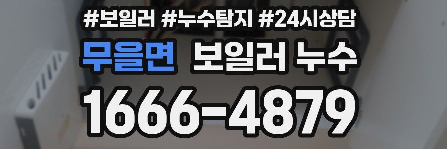 무을면 누수탐지