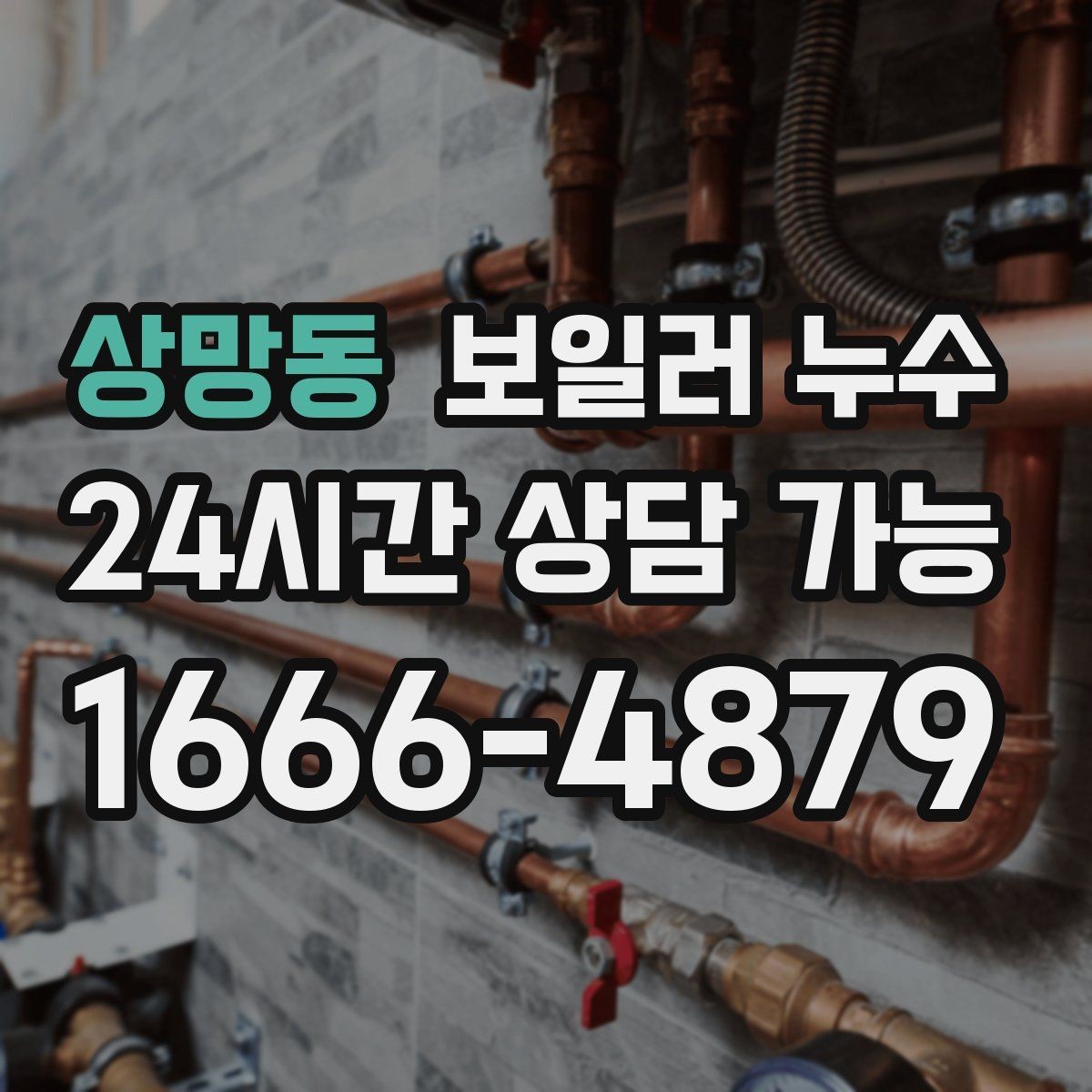 상망동 보일러 누수 온수만 써도 증상이 생긴다면