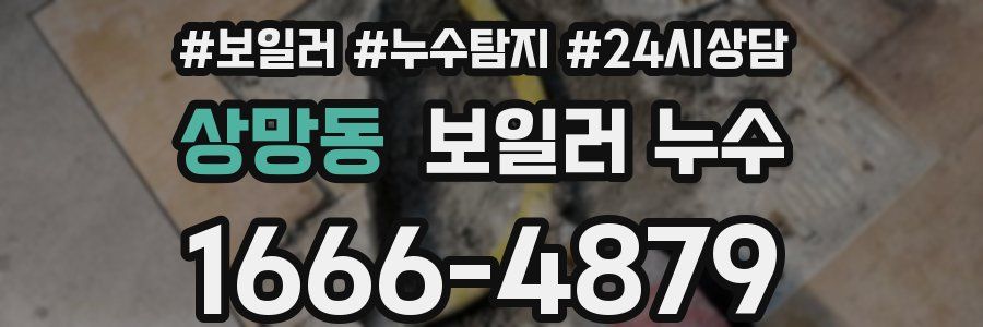 상망동 누수탐지