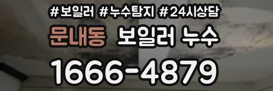 문내동 누수탐지