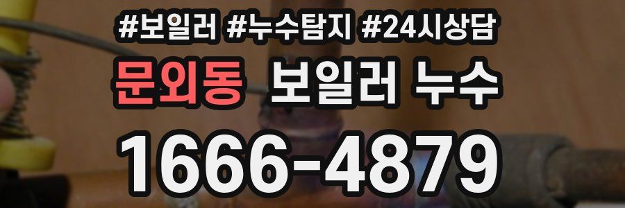 문외동 누수탐지