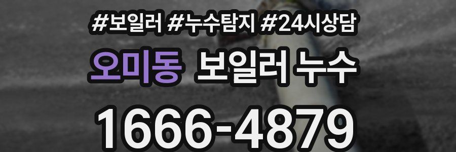 오미동 누수탐지