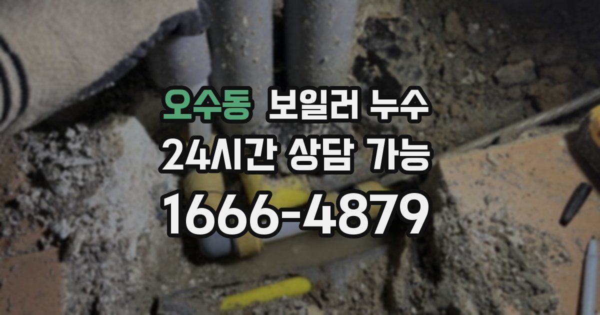 오수동 보일러 누수