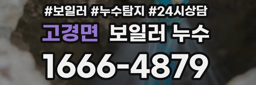 고경면 누수탐지