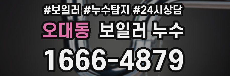 오대동 누수탐지