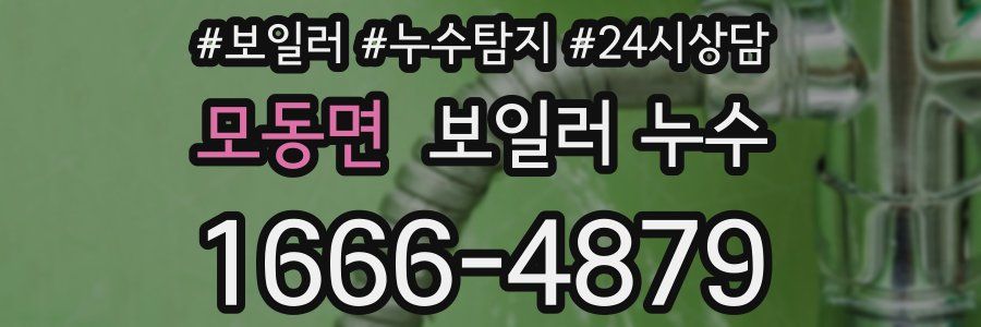 모동면 누수탐지