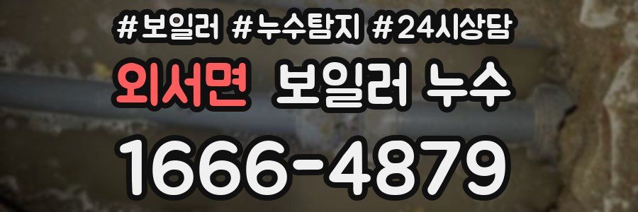 외서면 누수탐지