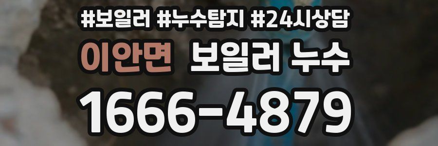 이안면 누수탐지