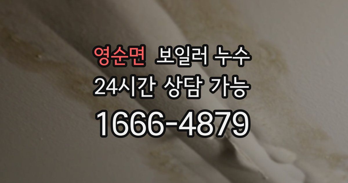 영순면 보일러 누수