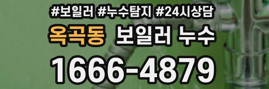 옥곡동 누수탐지