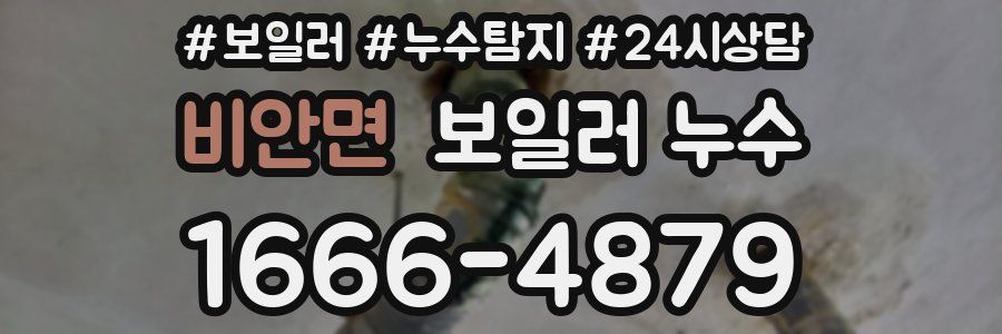 비안면 누수탐지