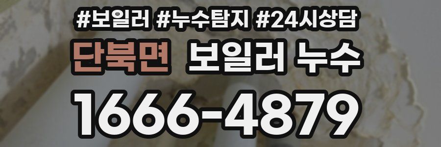 단북면 누수탐지