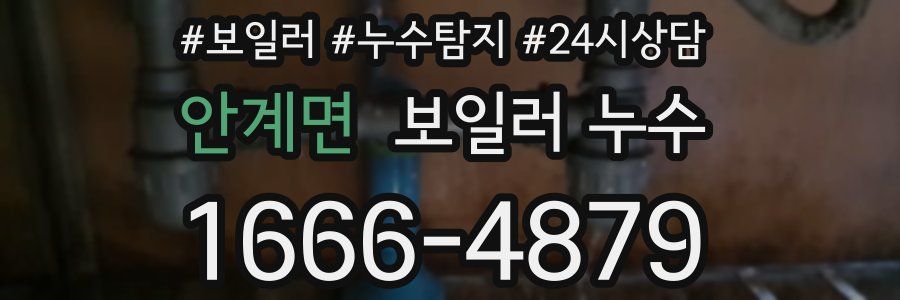 안계면 누수탐지