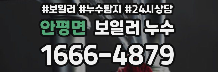 안평면 누수탐지