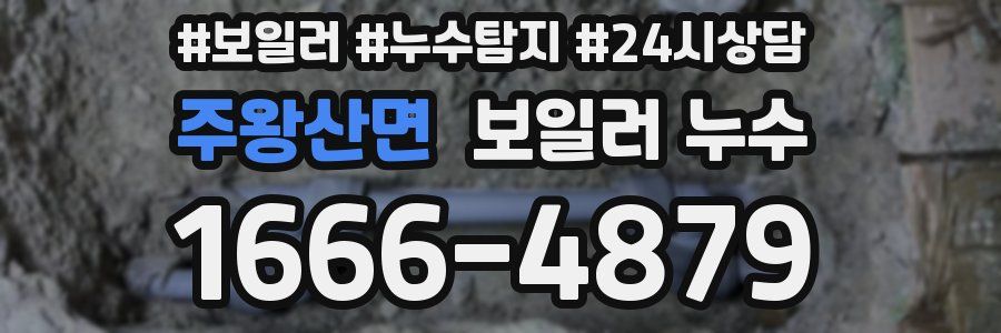 주왕산면 누수탐지