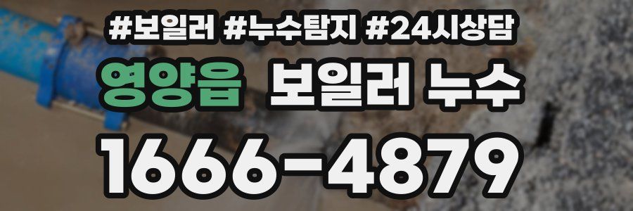 영양읍 누수탐지