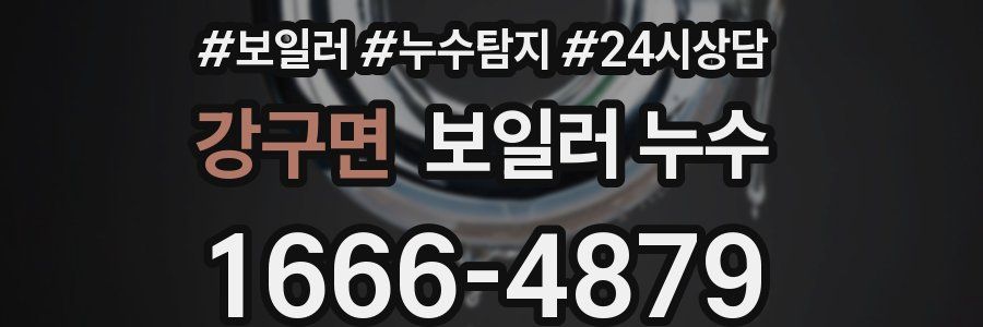 강구면 누수탐지