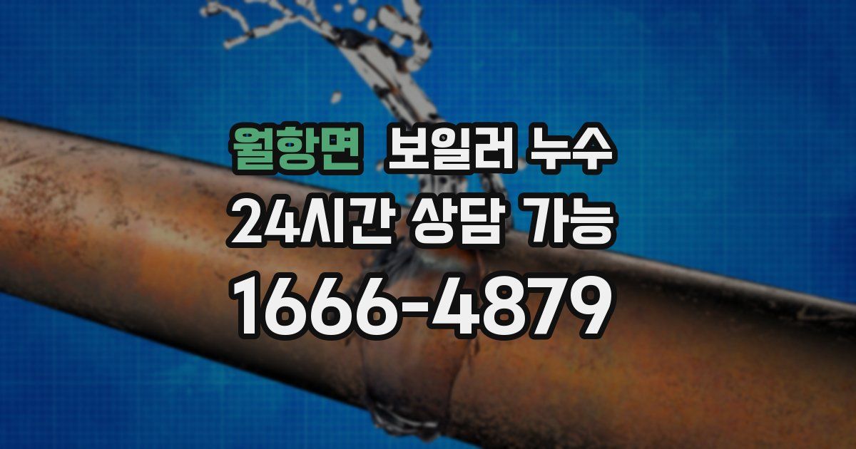 월항면 보일러 누수