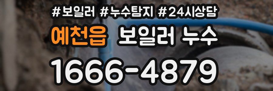 예천읍 누수탐지