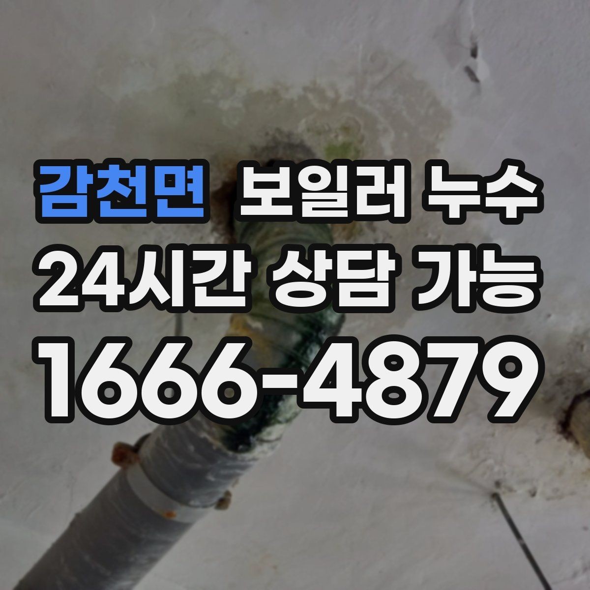 감천면 보일러 누수 물기 흔적이 없는데 습기만 늘 때