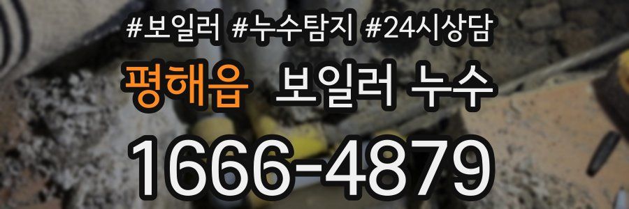 평해읍 누수탐지