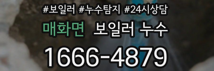 매화면 누수탐지