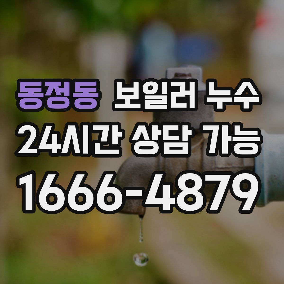 동정동 보일러 누수 배관 이음부 젖음이 반복될 때 점검