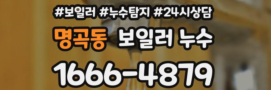 명곡동 누수탐지