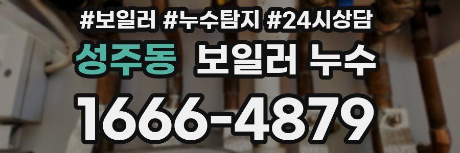 성주동 누수탐지