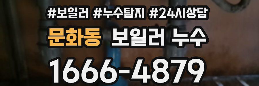 문화동 누수탐지