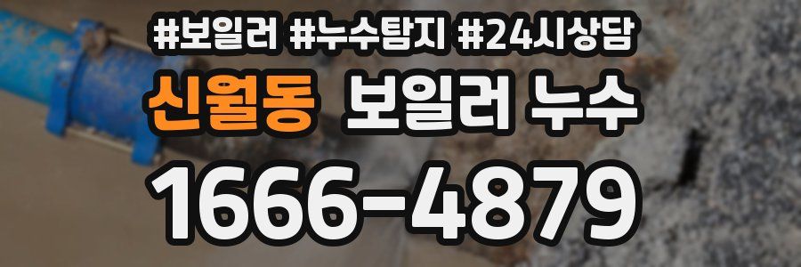 신월동 누수탐지