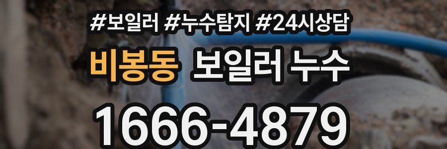 비봉동 누수탐지