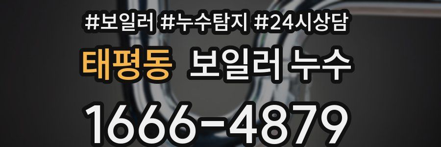 태평동 누수탐지