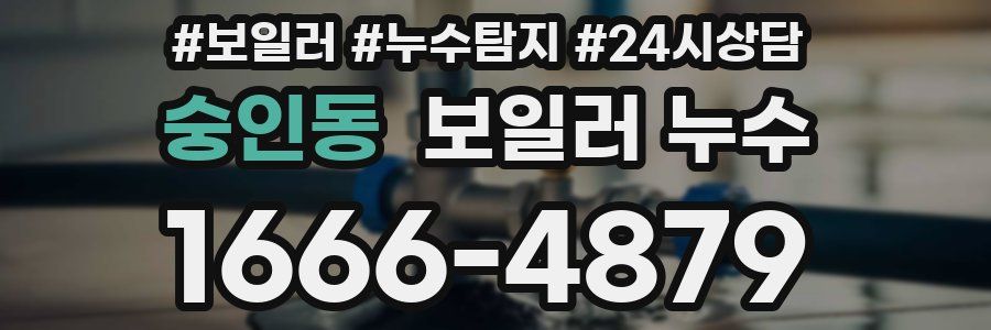 숭인동 누수탐지