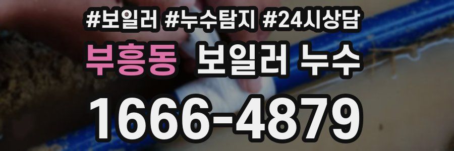 부흥동 누수탐지