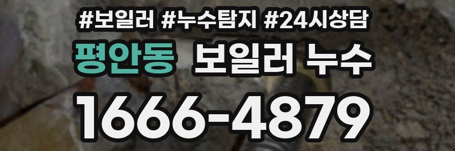 평안동 누수탐지